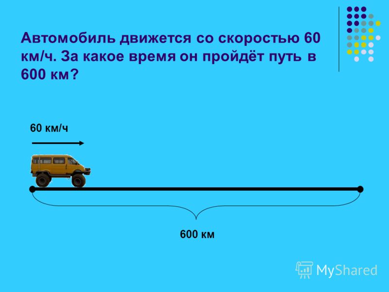 50 километров на машине