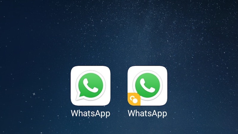 two whatsapp WhatsApp