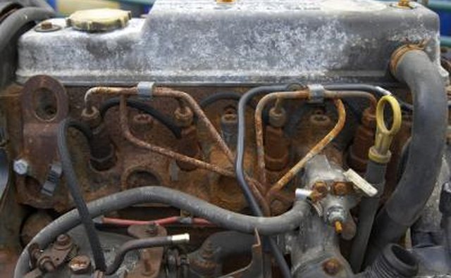 Rusty engine.