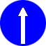 Знак 4.1.1 Движение прямо Знак 4.1.1 Движение прямо