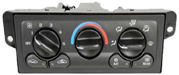 Chevy Car AC Control Panel