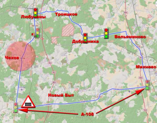 108 маршрут тольятти схема