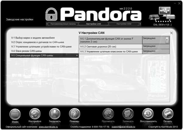 Pandora список поддерживаемых автомобилей