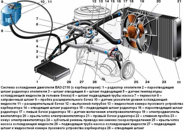 Диаметр патрубка охлаждения ваз