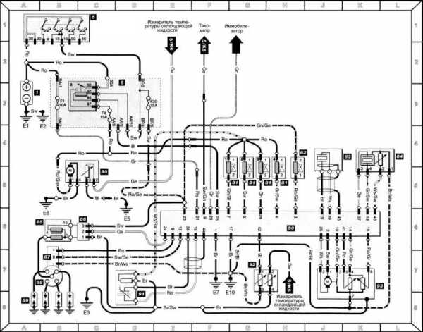 Электрическая схема холодильника indesit