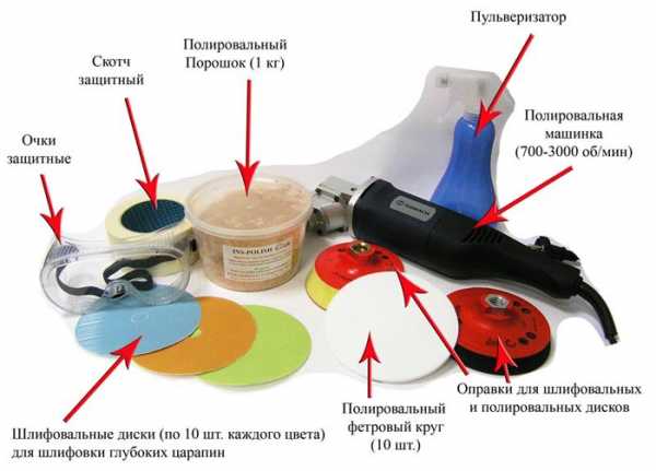 Полировка фар пошаговая инструкция