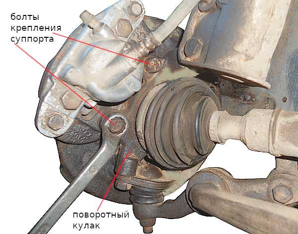 Снять тормозной диск газель