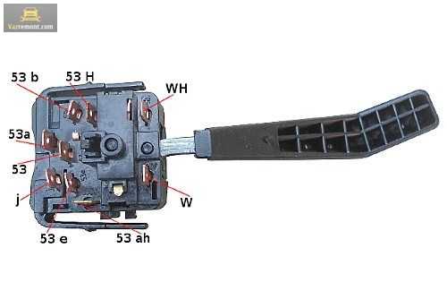 Подрулевой переключатель ваз 2114