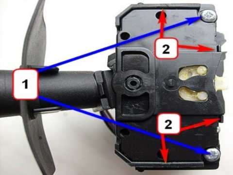 Подрулевой переключатель ваз 2103