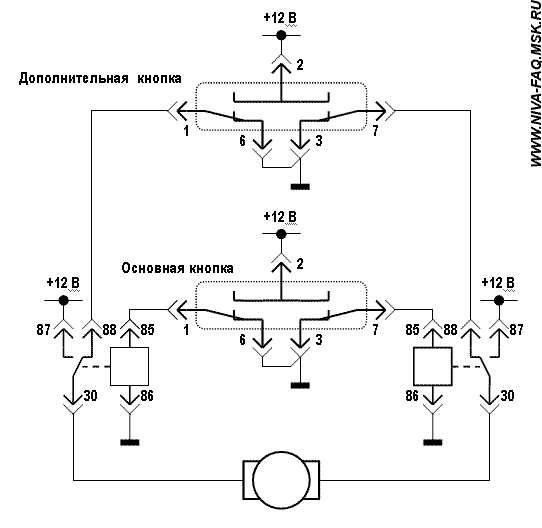 Распиновка кнопки стеклоподъемника тойота