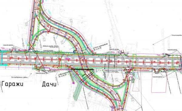 Развязка на дериглазова курск схема