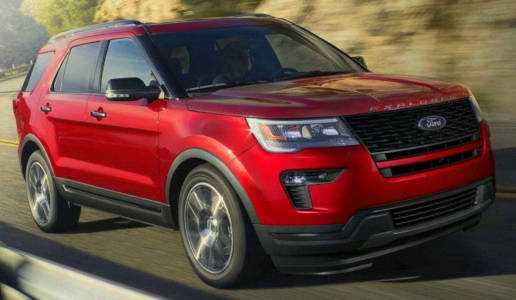 Ford explorer 5 размеры