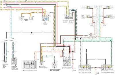 Электрические схемы форд