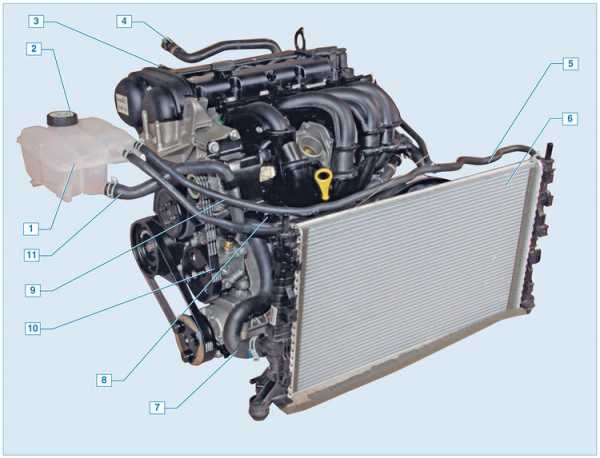 Форд 2 система охлаждения