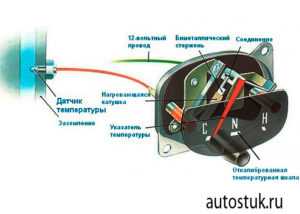 Установка датчика температуры акпп