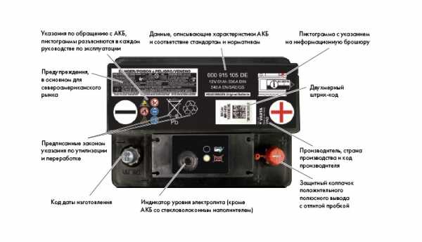 Состав аккумуляторной батареи автомобиля